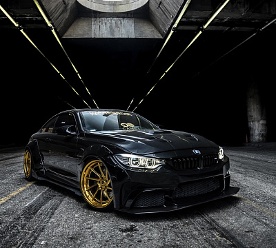 Фото дисков Savini BM15 на BMW 4/M4 (F32/F82)