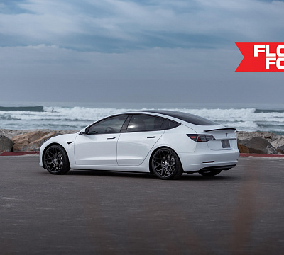 Фото дисков HRE FF01 на Tesla Model 3