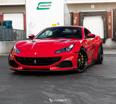Фото дисков Anrky AN11 на Ferrari Portofino