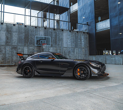 Фото дисков Brixton Forged PF7 Aerotech на Mercedes-Benz AMG GT I