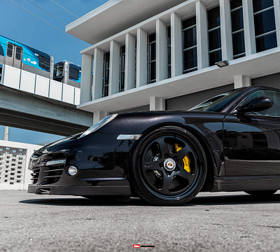 Фото дисков HRE 527 на Porsche 911 VI