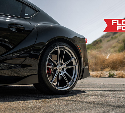 Фото дисков HRE FF04 на Toyota Supra A90