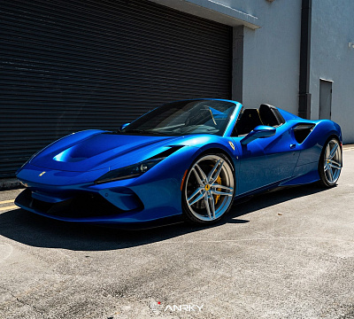 Фото дисков Anrky AN17 на Ferrari F8