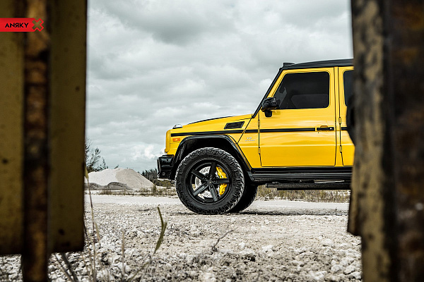 Фото дисков Anrky AN15 Черный сатин на Mercedes-Benz G-Class II