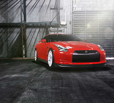 Фото дисков Vossen CVT на Nissan GT-R