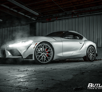 Фото дисков Vossen HF-2 на Toyota Supra A90