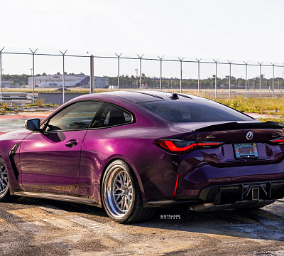 Фото дисков Strasse Wheels SV10M Track на BMW 4/M4 (G22/G82)