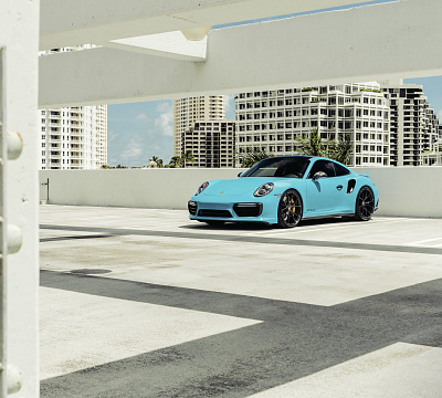 Фото дисков Vossen RS19 на Porsche 911 VIII