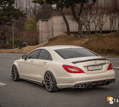 Фото дисков Vossen HF-3 на Mercedes-Benz CLS (C218)