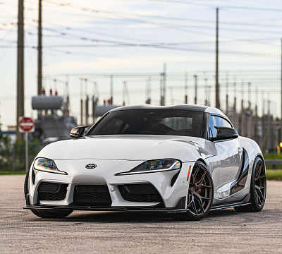 Фото дисков Vossen HF-5 на Toyota Supra A90