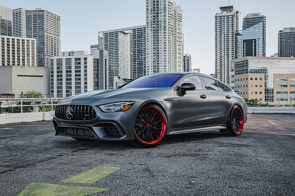Фото дисков Strasse Wheels SV10M-RS Deep Concave FS Другой цвет на Mercedes-Benz AMG GT I