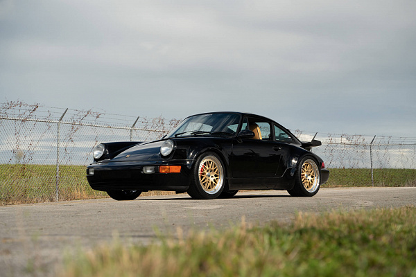 Фото дисков HRE 540 Сатиновое золото на Porsche 911 III