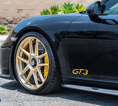 Фото дисков HRE RC104 на Porsche 911 VII