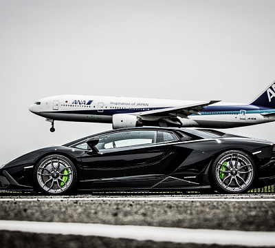 Фото дисков Anrky AN21 на Lamborghini Aventador
