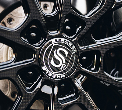 Фото дисков Strasse Wheels SV10M Deep Concave FS на Lexus LC 500