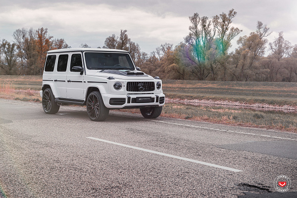 Фото дисков Vossen M-X6 Черный глянец на Mercedes-Benz G-Class III
