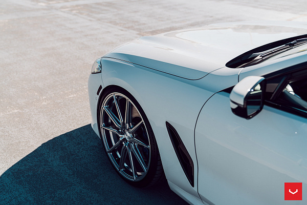 Фото дисков Vossen HF-3 Полированный лак на BMW 8/M8