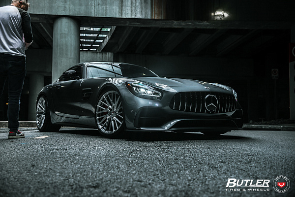 Фото дисков Vossen EVO-6T Глянцевый лак на Mercedes-Benz AMG GT I
