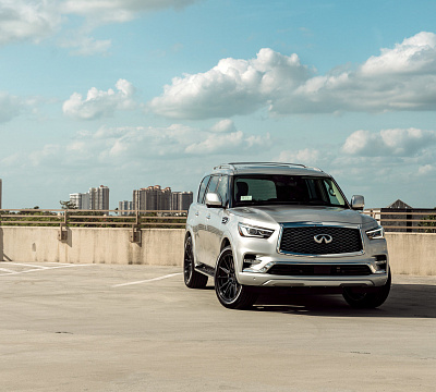 Фото дисков Vossen HF6-1 на Infiniti QX80 I