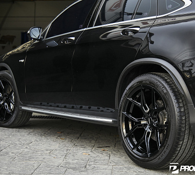 Фото дисков Vossen HF-5 на Mercedes-Benz GLC (X253, C253)