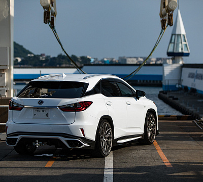Фото дисков Vossen HF-2 на Lexus RX IV