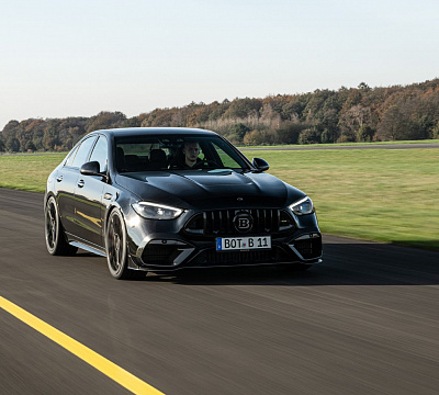 Фото дисков BRABUS Monoblock Z (Platinum Edition) на Mercedes-Benz C-Class (W206)