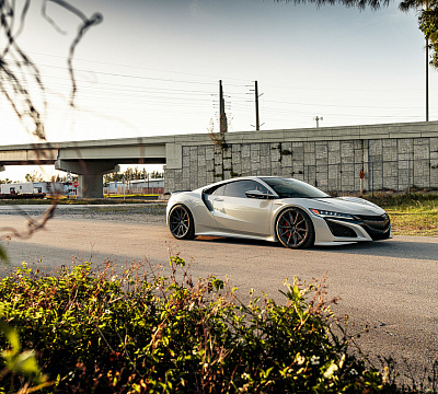 Фото дисков Vossen HF-3 на Acura NSX II