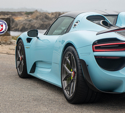 Фото дисков HRE R101 Lightweight на Porsche 918 Spyder