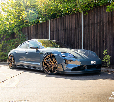Фото дисков Vossen HF-7 на Porsche Taycan I