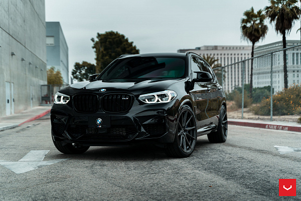 Фото дисков Vossen HF-3 Сатиновый графит на BMW X3/X3 M (G01/F97)