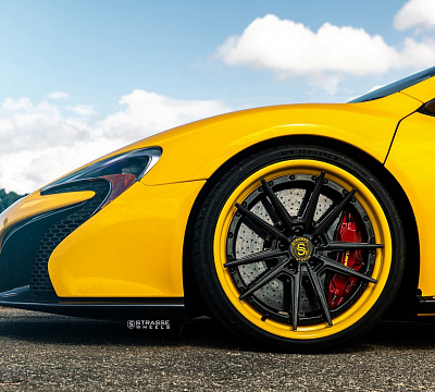 Фото дисков Strasse Wheels SV1 Deep Concave FS на McLaren 650S