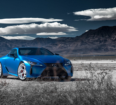 Фото дисков Vossen CG-205T на Lexus LC 500