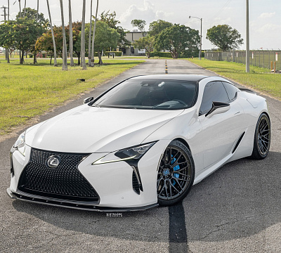 Фото дисков Strasse Wheels SV10M Deep Concave Duoblock на Lexus LC 500