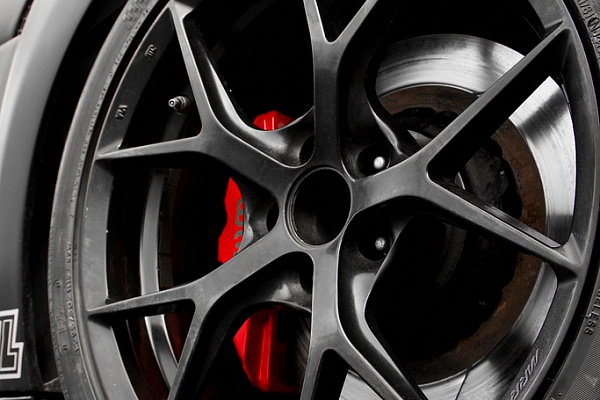 Фото дисков MRR FS06 Черный сатин на Ford Mustang VI