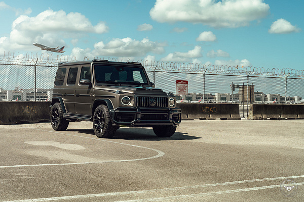 Фото дисков Vossen UV-4 Черный сатин на Mercedes-Benz G-Class III