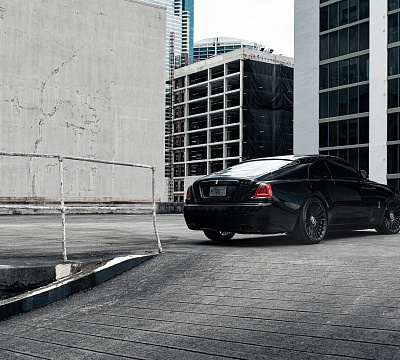 Фото дисков Vossen HF-8 на Rolls-Royce Wraith