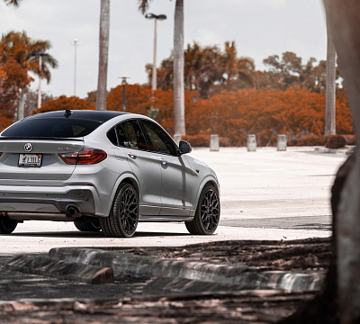 Фото дисков Vossen HF-2 на BMW X4 (F26)