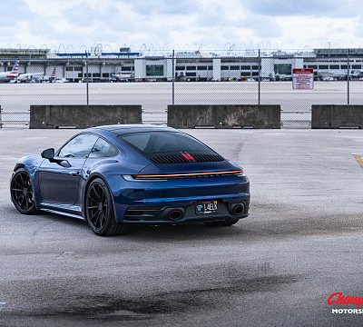 Фото дисков Vossen RS92 на Porsche 911 VIII