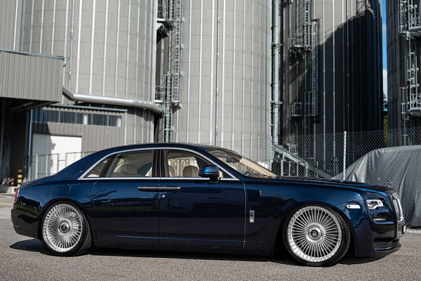 Фото дисков ST Wheels ST5 Полированный лак на Rolls-Royce Wraith