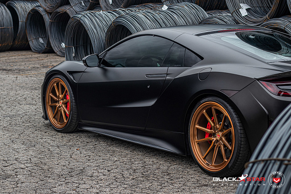 Фото дисков Vossen ML-X2 Глянцевая темная медь на Acura NSX II