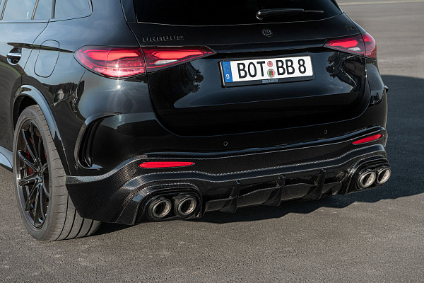 Фото дисков BRABUS Monoblock Z (Platinum Edition) Черный глянец на Mercedes-Benz GLC (X253, C253)