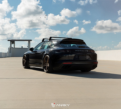 Фото дисков Anrky AN27 на Porsche Panamera III