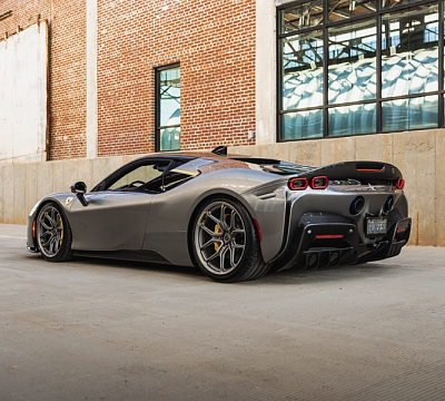 Фото дисков Brixton Forged CM5-RS на Ferrari SF90