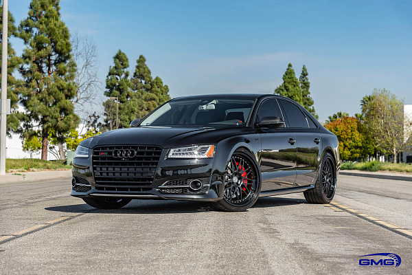 Фото дисков HRE 540C Черный сатин на Audi A/S 8 (D4)