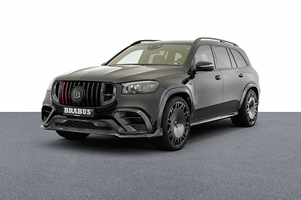 Фото дисков BRABUS Monoblock M (Platinum Edition) Черный глянец на Mercedes-Benz GLS (X167)