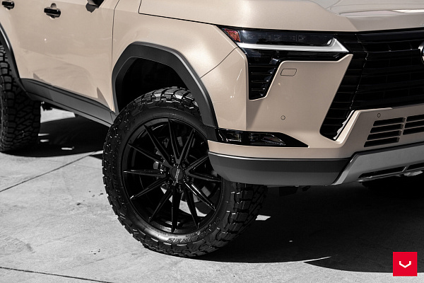 Фото дисков Vossen HFX-2 (6-Lug) Черный глянец на Lexus GX III
