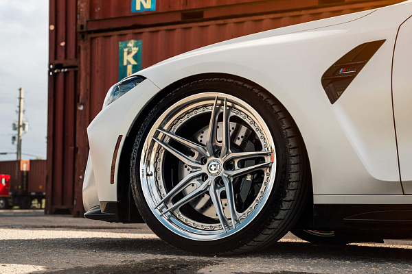 Фото дисков HRE S107SC Сатиновый лак на BMW 3/M3 (G2x/G80)