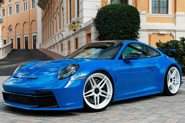 Фото дисков Anrky AN27 Белый глянец на Porsche 911 VIII