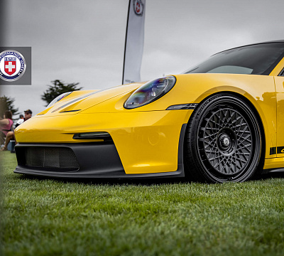 Фото дисков HRE 501 GTM на Porsche 911 VIII
