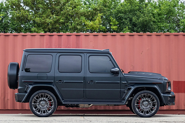 Фото дисков Brixton Forged LX03 Сатиновый темный лак на Mercedes-Benz G-Class III